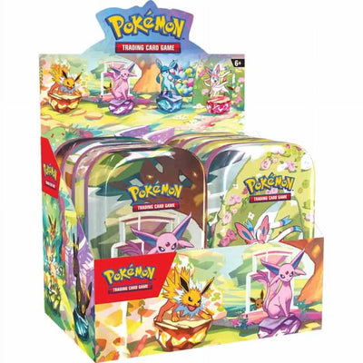 POKÉMON: Scarlet & Violet 8.5: Prismatic Evolutions Mini Tin Display (8 Tins) (EN)