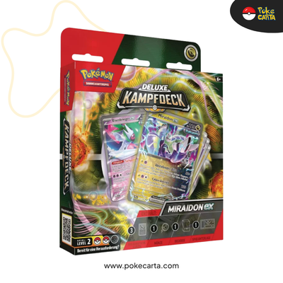 POKÉMON: DELUXE BATTLE DECK AUGUST 2024 MIRAIDON-EX (DE)