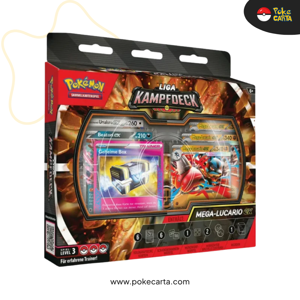 POKÉMON: LEAGUE BATTLE DECK MEGA LUCARIO (DE)