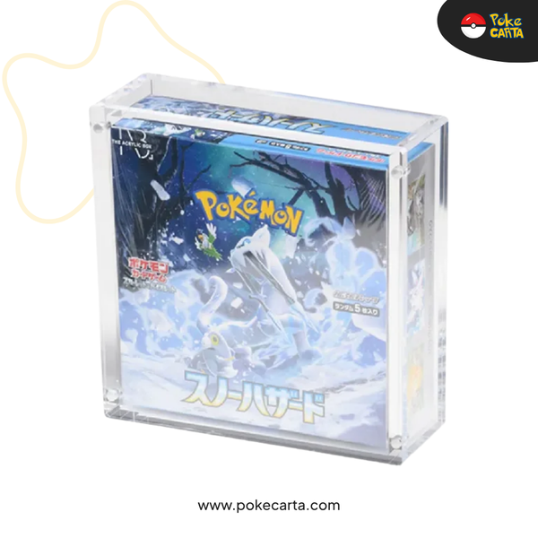 THE ACRYLIC BOX - JAPANESE BOOSTER BOX REGULAR POKÉMON | ACRYL CASE