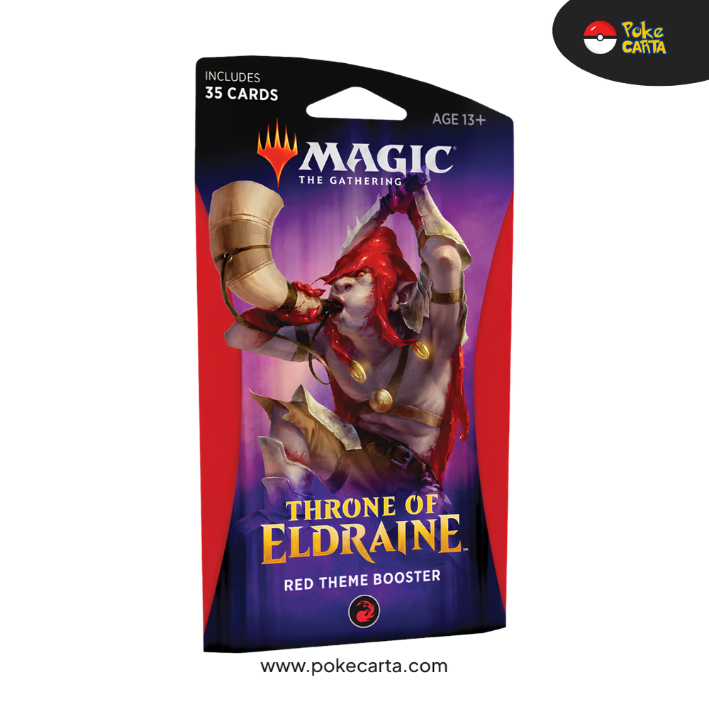 MAGIC THE GATHERING: THRONE OF ELDRAINE THEME BOOSTER - RED (EN)