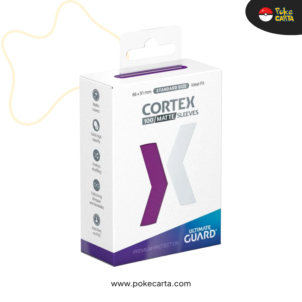 ULTIMATE GUARD - CORTEX SLEEVES STANDARD SIZE MATTE (100) - PURPLE