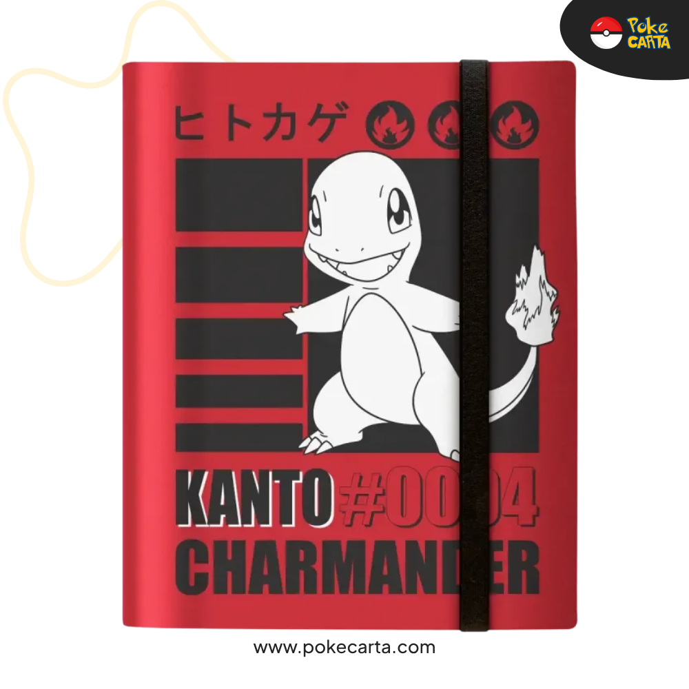 ULTRA PRO: CHARMANDER 9-POCKET PRO-BINDER FOR POKÉMON