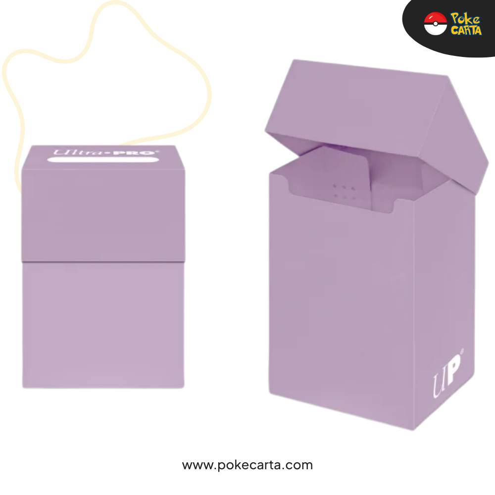 ULTRA PRO: DECK BOX 80+ - NON GLARE LILAC