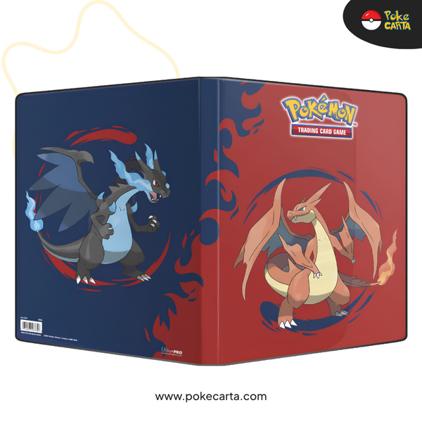 ULTRA PRO: MEGA CHARIZARD X AND MEGA CHARIZARD Y 9-POCKET PORTFOLIO FOR THE POKÉMON TCG
