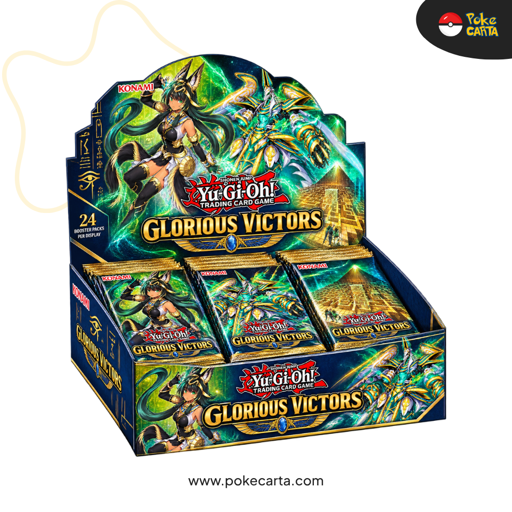 YU-GI-OH! GLORIOUS VICTOR BOOSTER DISPLAY (EN) - Prednaročilo