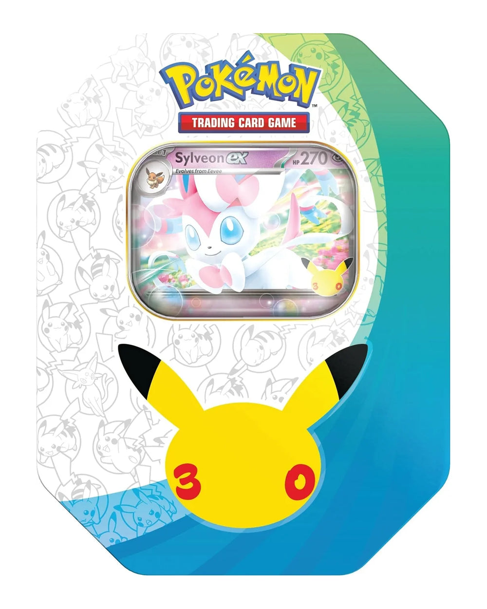 POKÉMON: 30TH CELEBRATION TIN SYLVEON EX (EN) - Prednaročilo