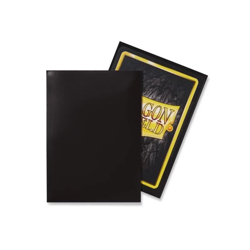 Dragon Shield - Standard Sleeves (100 Sleeves) - Black