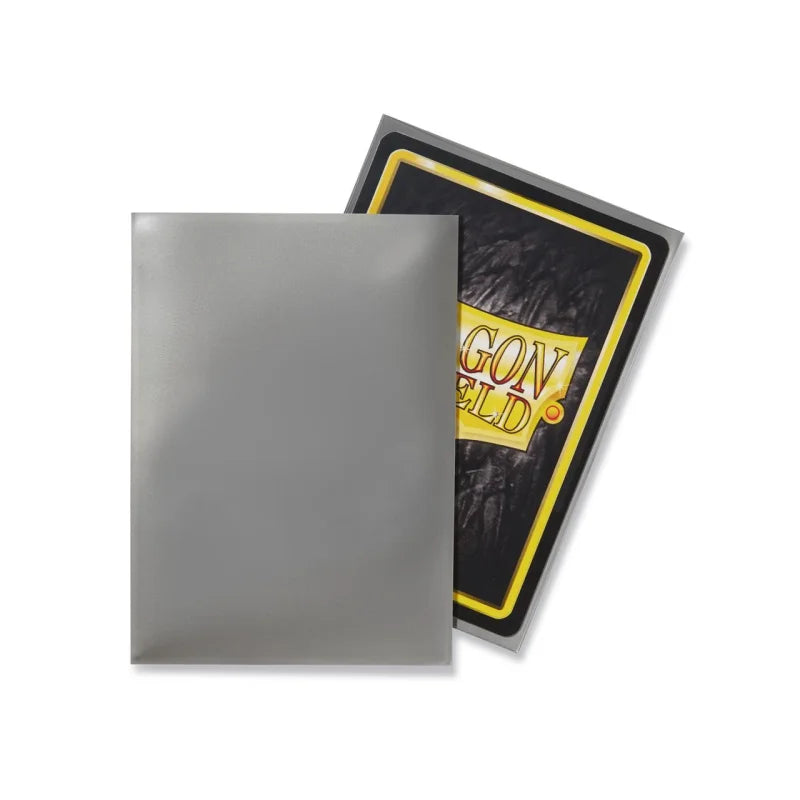 Dragon Shield - Standard Sleeves (100 Sleeves) - Silver