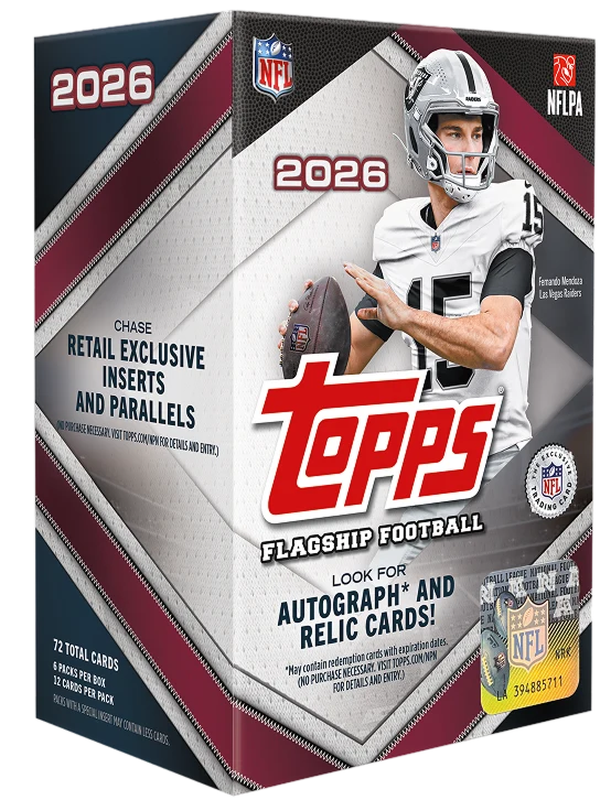 TOPPS: 2026 FLAGSHIP FOOTBALL VALUE BOX (EN)