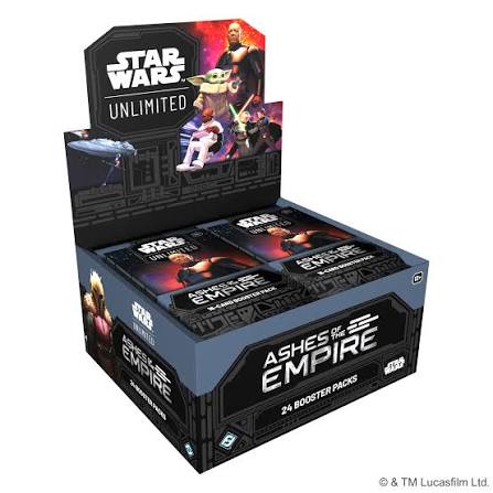 STAR WARS: UNLIMITED – ASHES OF THE EMPIRE BOOSTER DISPLAY (EN)