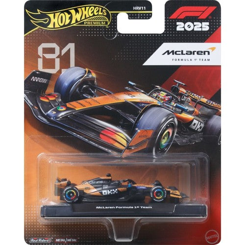 MATTEL: HOT WHEELS PREMIUM F1 TEAM MCLAREN DRIVER 1