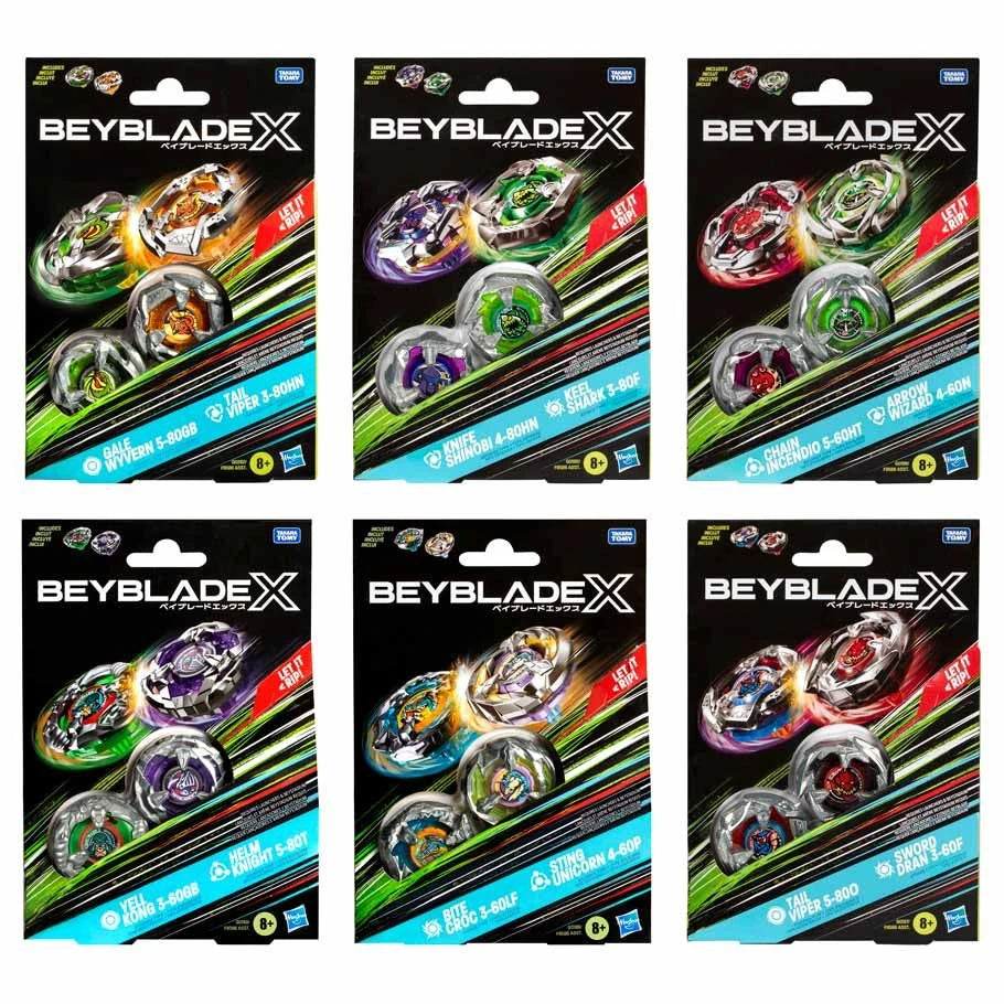HASBRO: BEYBLADE X DUAL PACK (EN)