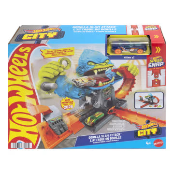 MATTEL: HOT WHEELS CITY GIGANTISCHER GORILLA ANGRIFF (DE/EN)