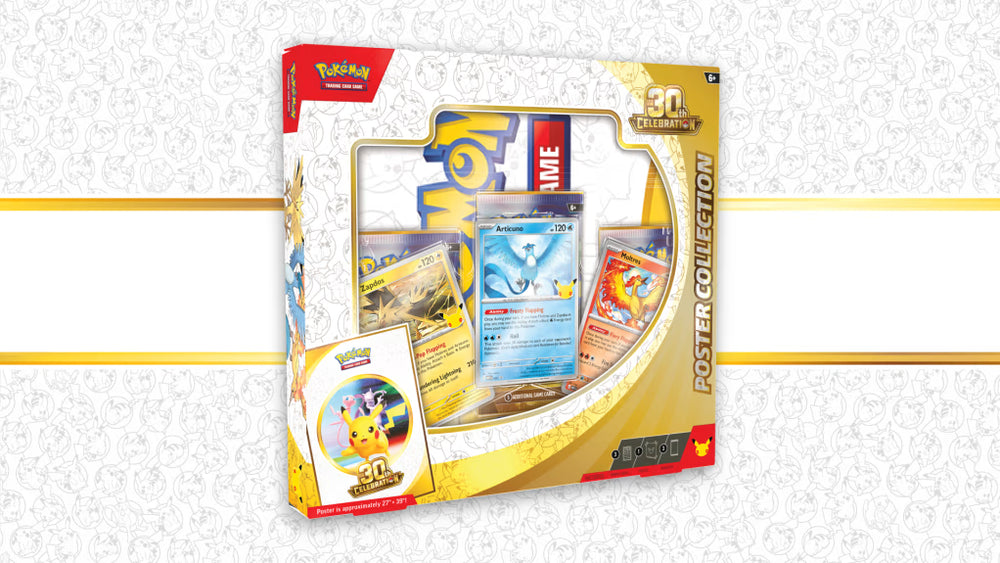 POKÉMON: 30th CELEBRATION POSTER COLLECTION - (EN) - Prednaročilo