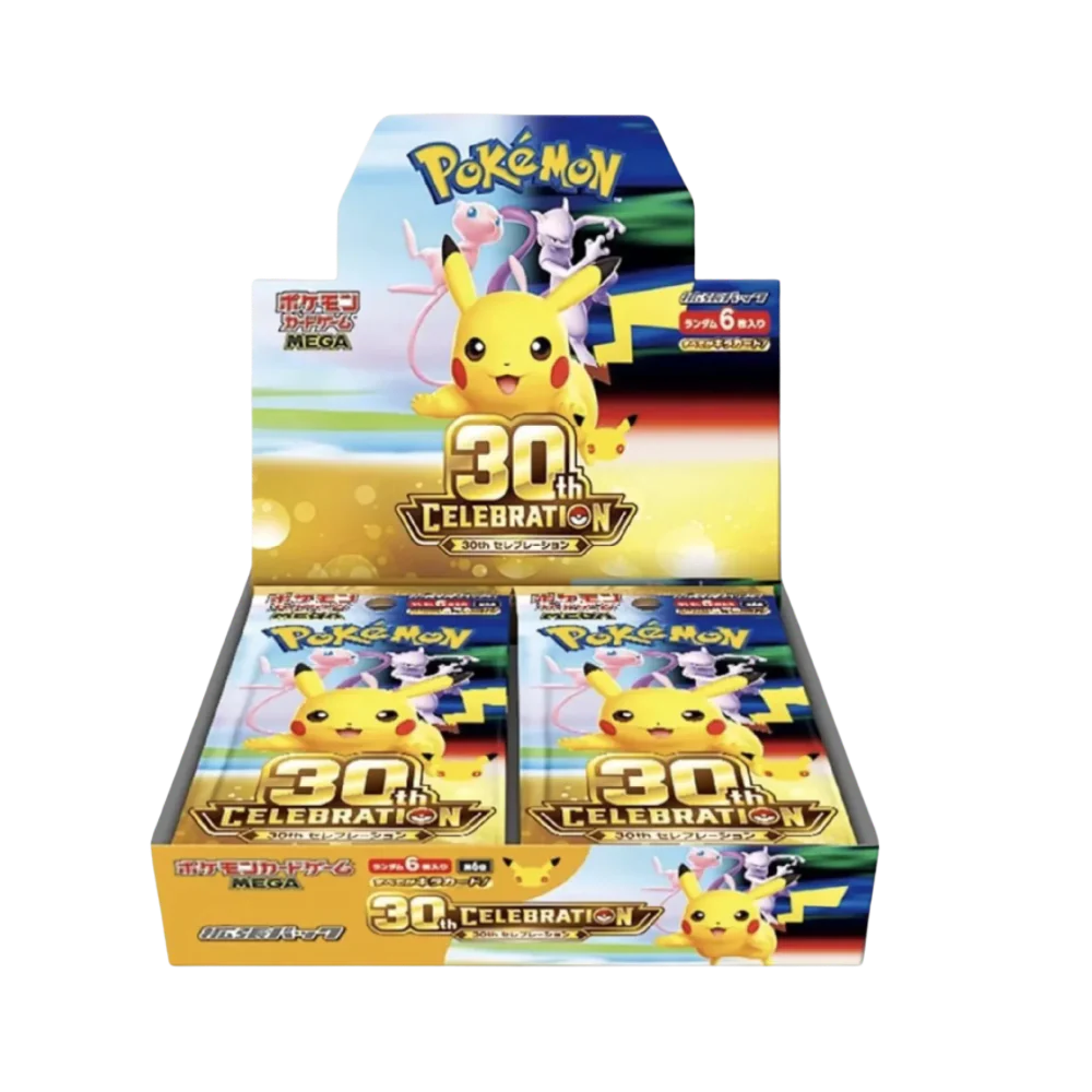 POKÉMON: 30TH CELEBRATION BOOSTER DISPLAY (JP) - Prednaročilo