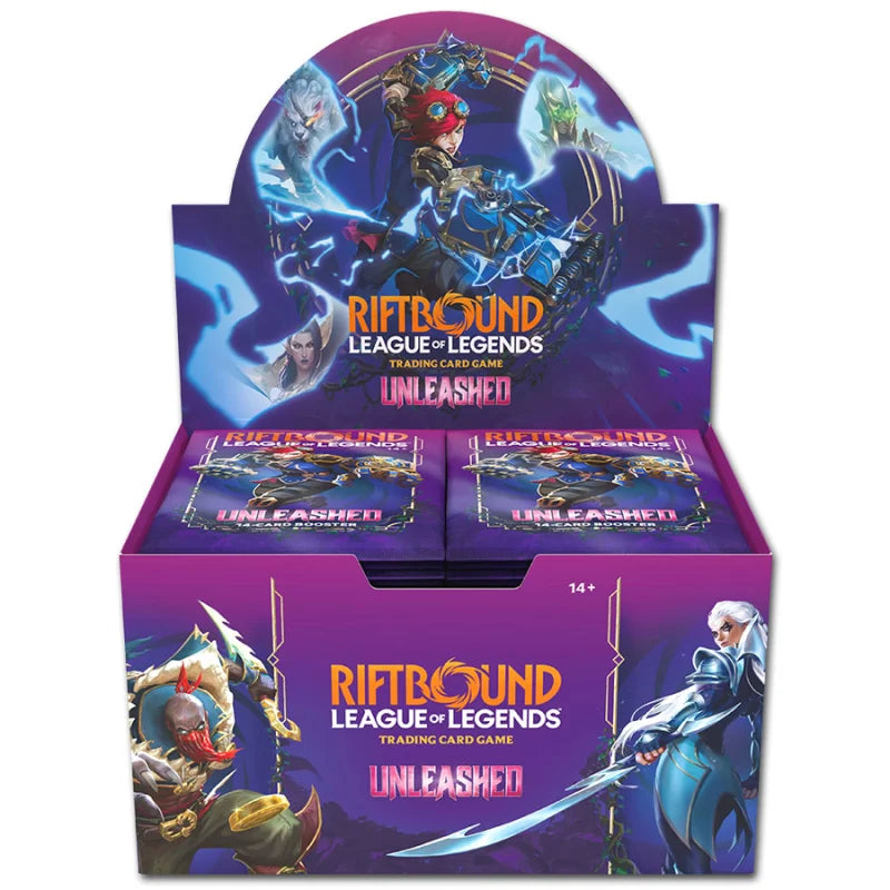RIFTBOUND: LEAGUE OF LEGENDS - UNLEASED BOOSTER BOX (EN)