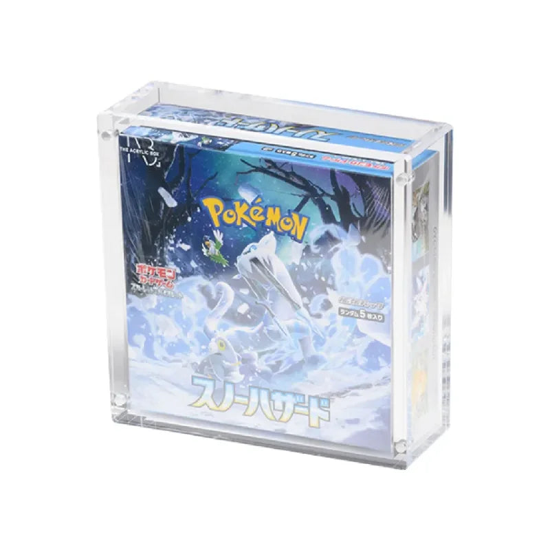 The Acrylic Box - Japanese Booster Box Regular Pokémon | Acryl Case