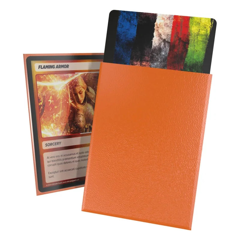 Ultimate Guard - Cortex Sleeves Standard Size Matte (100) - Orange