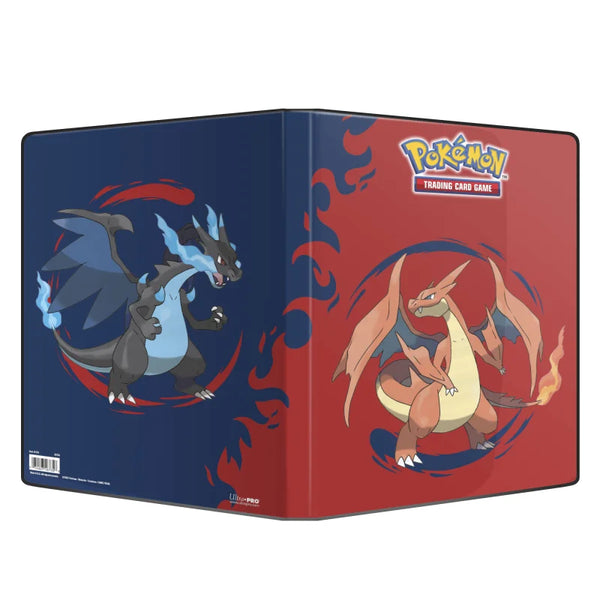 Ultra Pro: Mega Charizard X and Mega Charizard Y 9-Pocket Portfolio for the Pokémon TCG