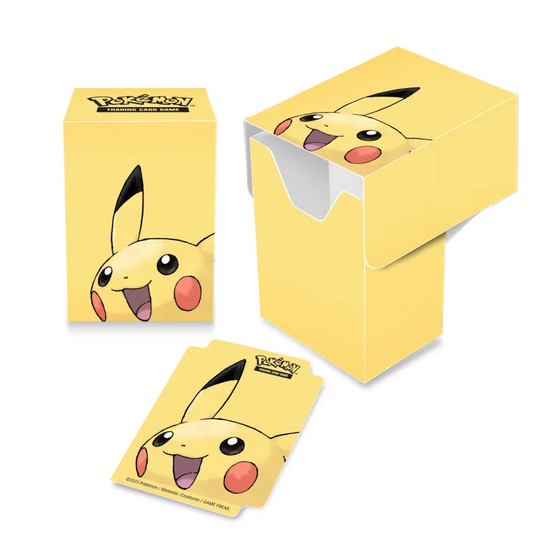 ULTRA PRO: POKÉMON PIKACHU FULL VIEW DECK BOX