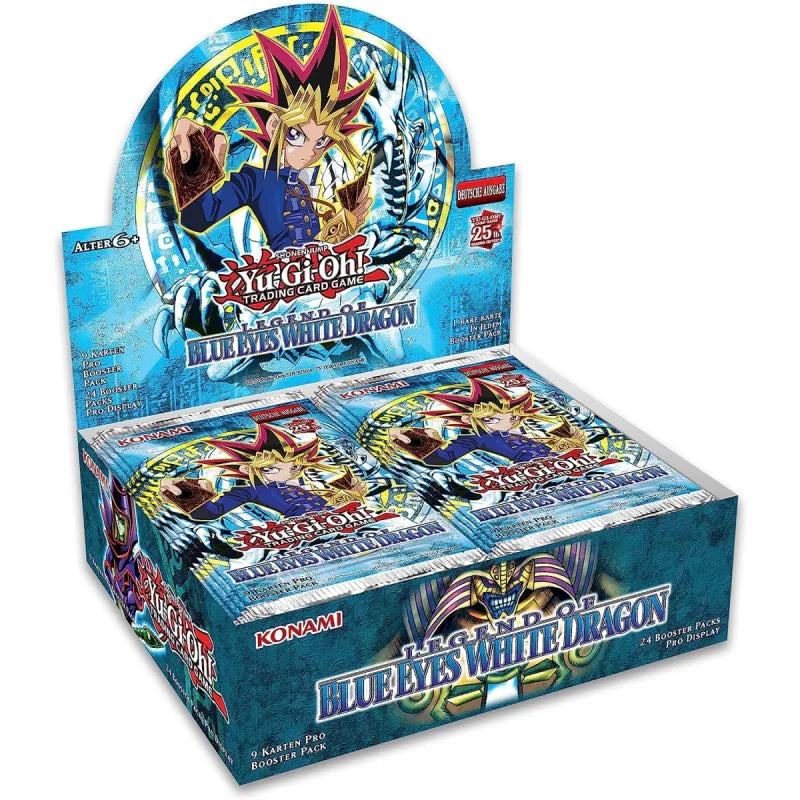YU-GI-OH! LEGENDARY COLLECTION 25TH ANNIVERSARY LEGEND OF BLUE EYES WHITE DRAGON BOOSTER DISPLAY (EN)