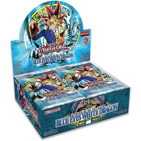 YU-GI-OH! LEGENDARY COLLECTION 25TH ANNIVERSARY LEGEND OF BLUE EYES WHITE DRAGON BOOSTER DISPLAY (EN)